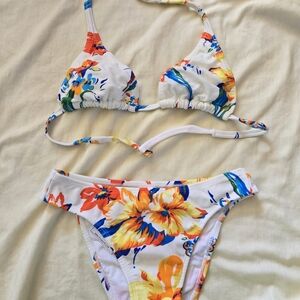 Floral Print Bikini Set